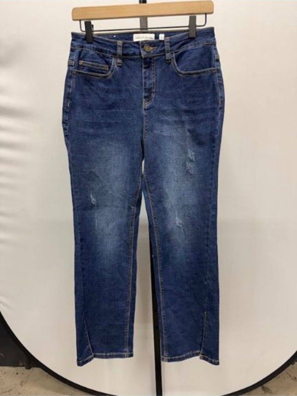 Gibson Latimer Straight Crop Jeans